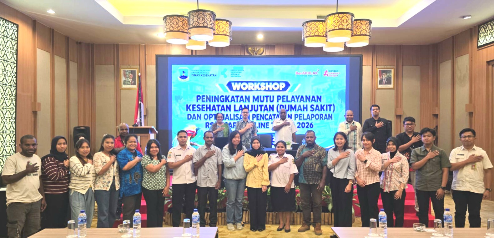 Dinkes Papua Tengah di Timika